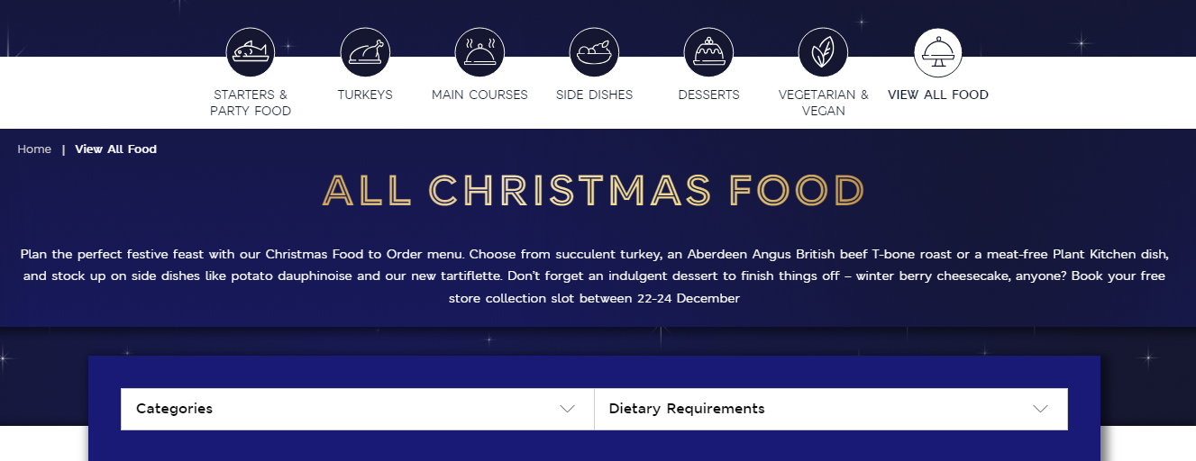 Marks and Spencer Christmas Food 2023 Christmas With Love