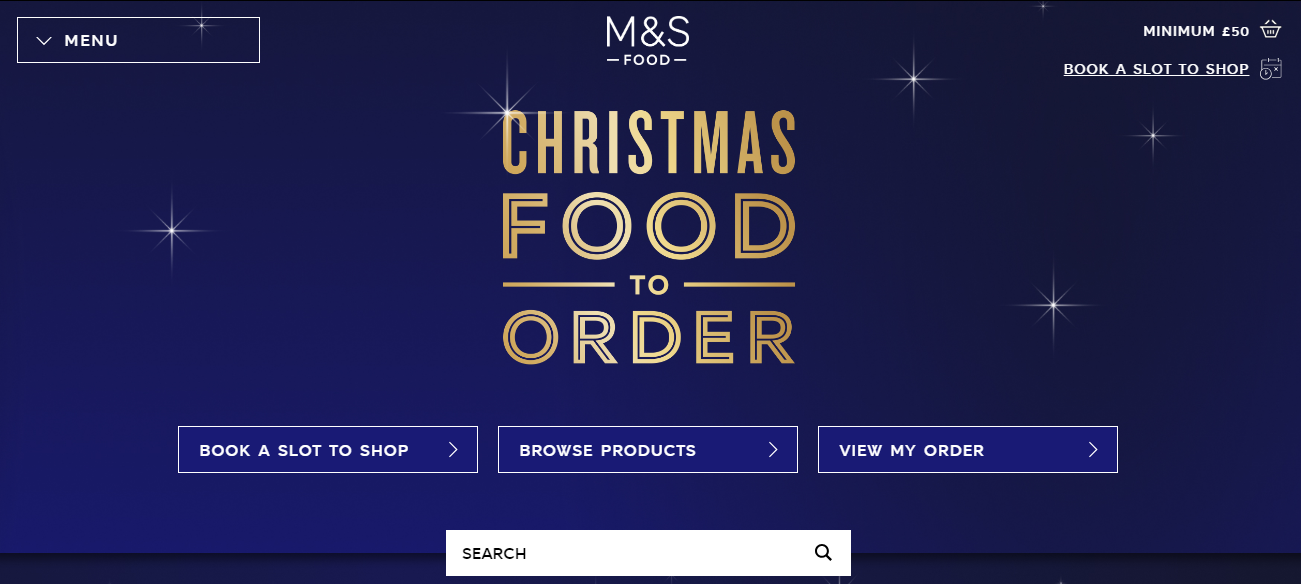 Marks and Spencer Christmas Food 2023 Christmas With Love