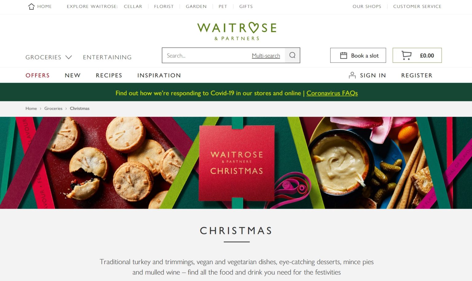 Waitrose Christmas 2021  Waitrose  Christmas With Love